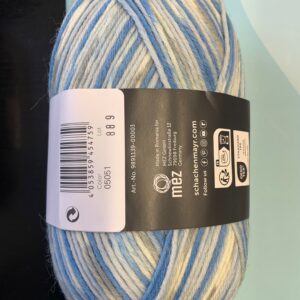 Mez Schachenmayr : Sockenwolle 8ply = 8fädig (8-kordne)