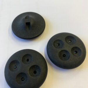 IMG_3955 Matt must nööp Swarovski kristallidega