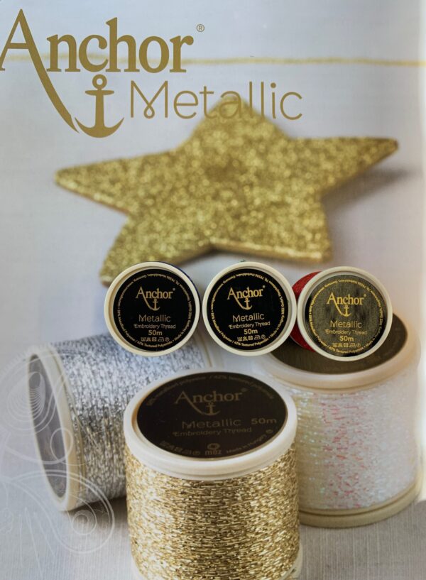 Anchor: Metallic tikkimisniit