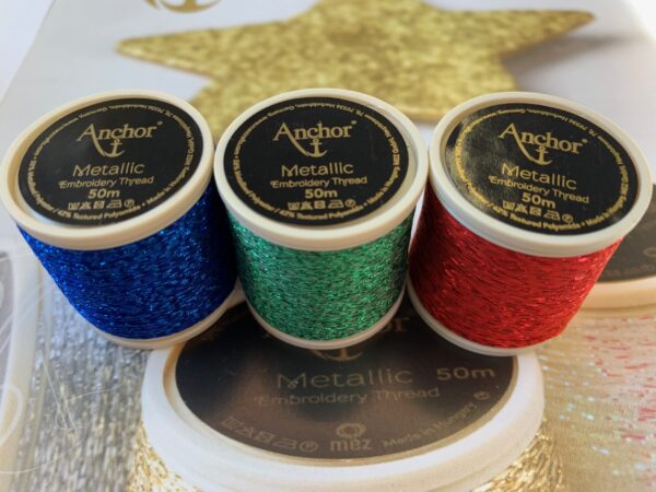 Anchor: Metallic tikkimisniit