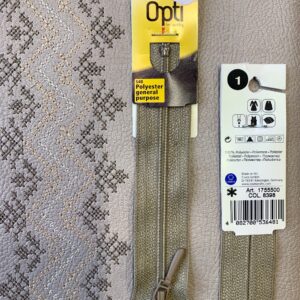 OPTI S40: Ühe kelguga 4mm plasthammas LUKK (spiraallukk) 18cm col.8398