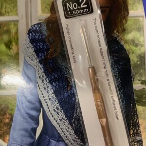 Tulip: metallist kullatud otsaga heegelnõel alates ülipeenike 0,35mm kuni 1,60mm