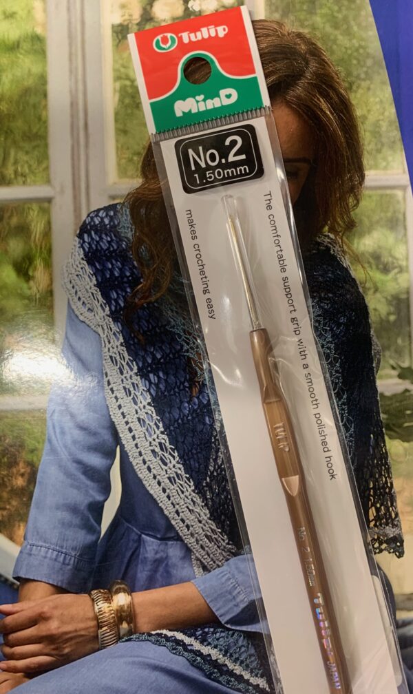 IMG_4556 Tulip: metallist kullatud otsaga heegelnõel alates ülipeenike 0,35mm kuni 1,60mm