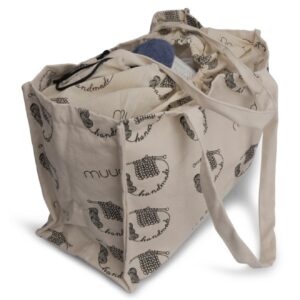 muud (Taani firma): tekstiilist ostukott = shopper