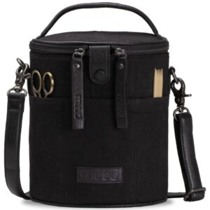 muud (Taani firma) puuvillasest kanvaast projektikott: Saturn