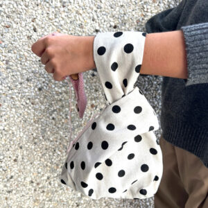 Permin: täpilisest kangast projektikott