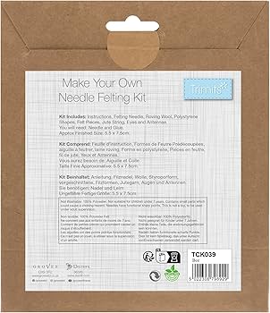 Groves Trimits: nõelviltimise komplekt "Mesilane" - Image 4