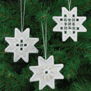 Permin:01-5620 Christmas Star = Jõulutäht (Hardanger) 3tk