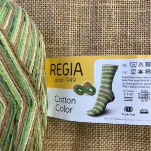 IMG_5735 Regia: Cotton color 4ply (4-kordne)- kiivi värvides kirju