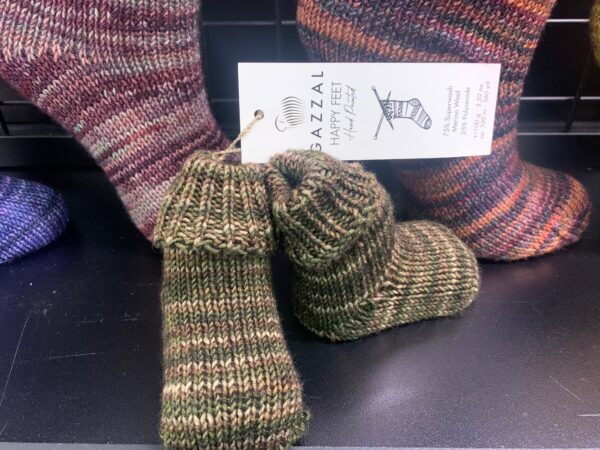 Gazzal: Happy Feet merino - käsitsi värvitud meriinovillane sokilõng