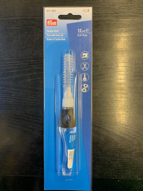 Prym 611967: kvaliteetse õliga süstal/pliiats